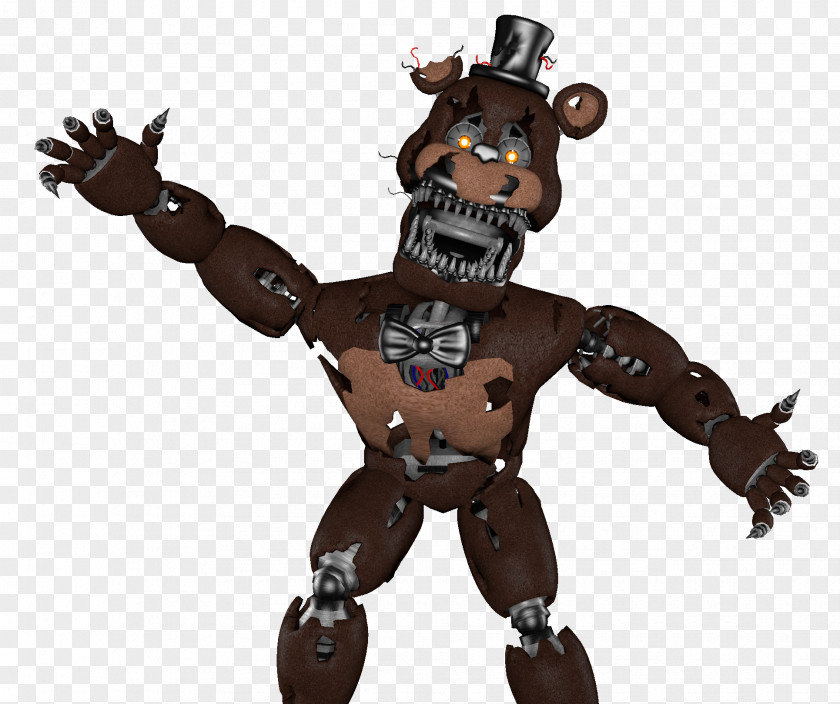 Nightmare Foxy Five Nights At Freddy's 4 FNaF World Game PNG