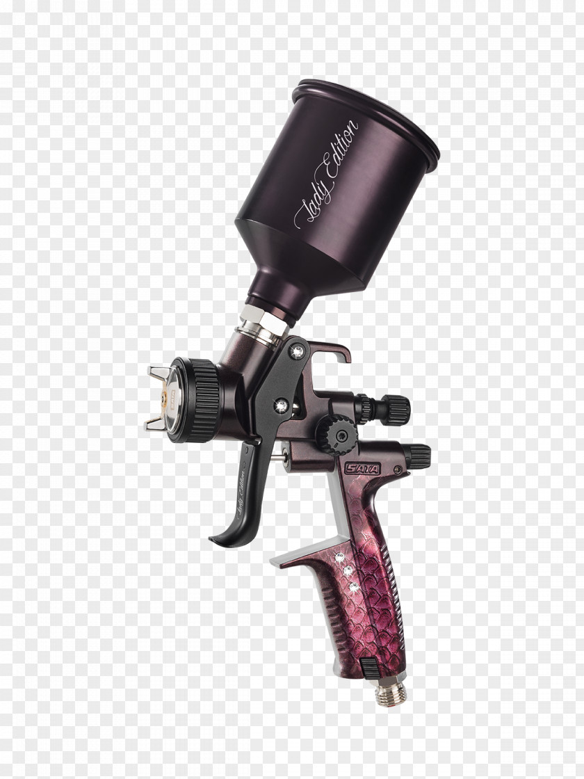 SATA Pistola De Pintura Tool Paint Woman PNG