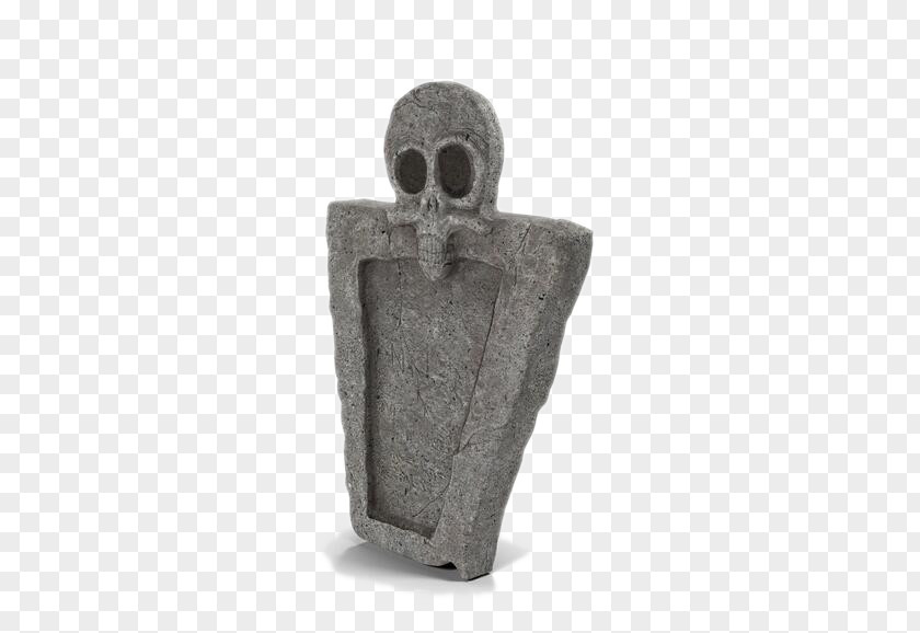 Skeleton Tombstone Headstone Icon PNG