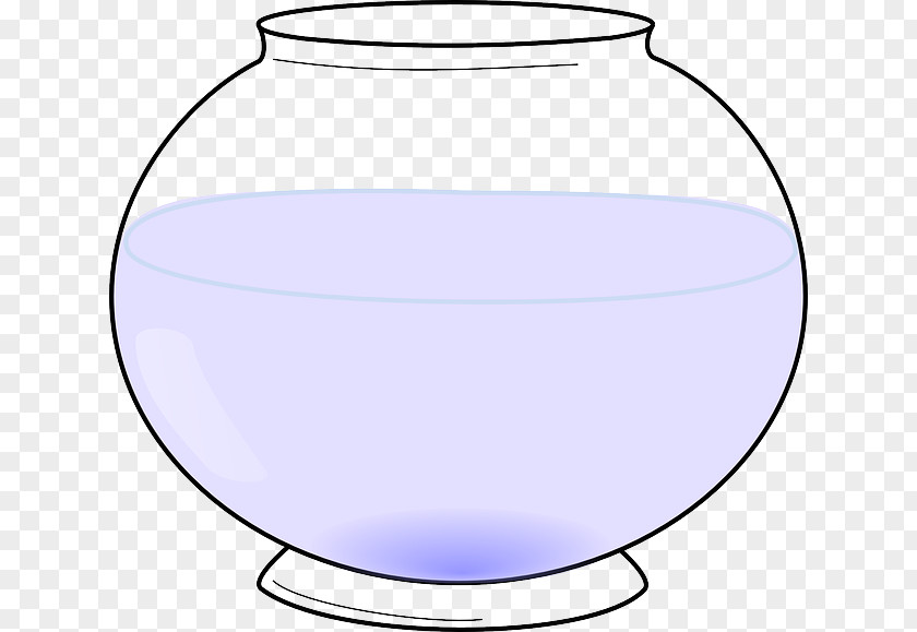 Water Glass Goldfish Bowl Clip Art PNG