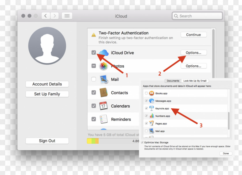 Email ICloud Drive MacOS IOS PNG