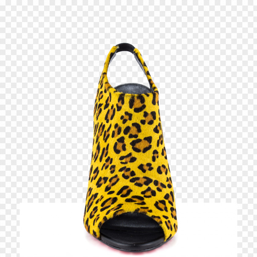 Leopard High-heeled Shoe Stiletto Heel Slingback PNG