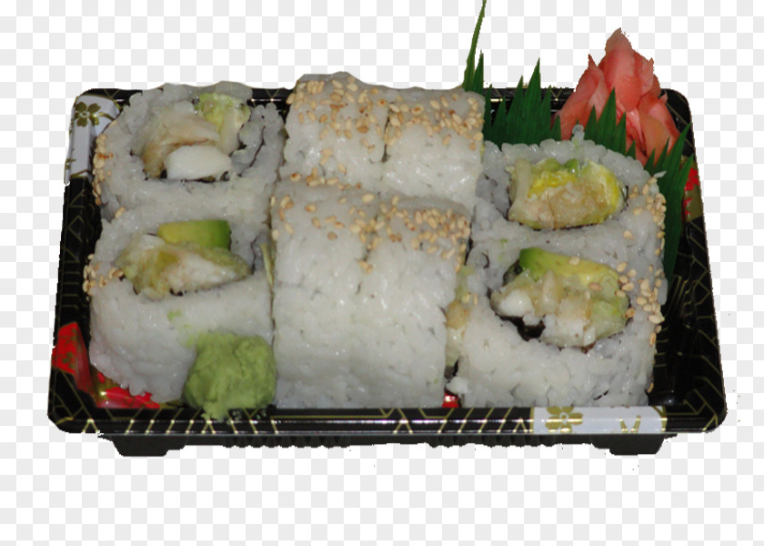 Sushi California Roll Bento Makunouchi Sashimi Ekiben PNG