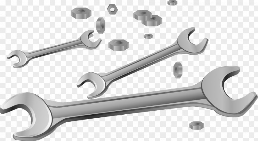 Vector Wrench Tool Adjustable Spanner Euclidean PNG