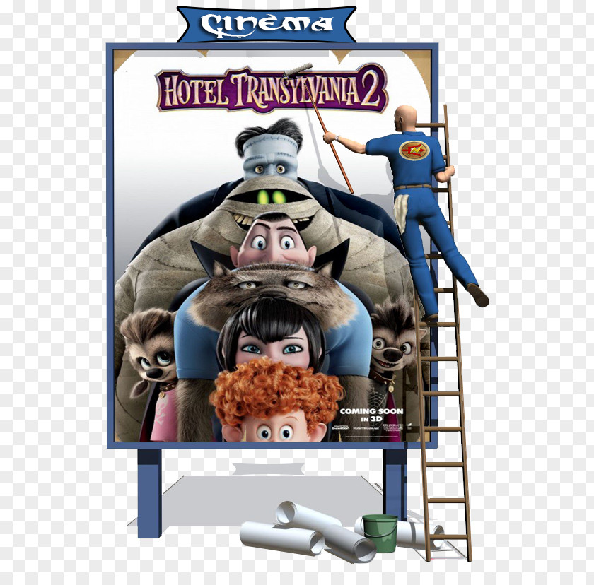 Hotel Transylvania 2 Film Poster Animated Cinema PNG