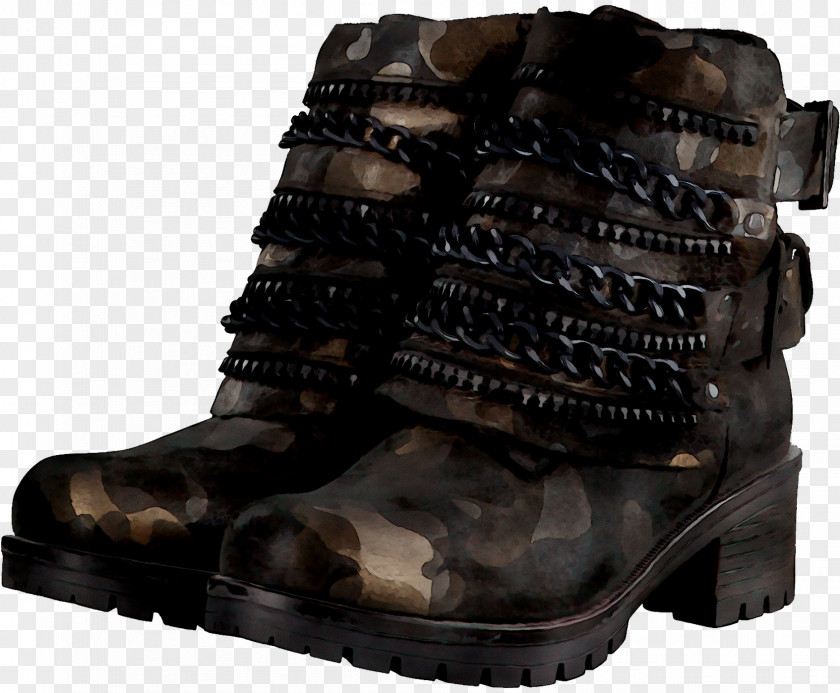 Leather Shoe Boot Walking Fur PNG