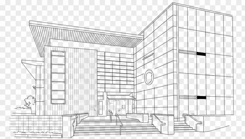 Design Architecture House Sketch PNG