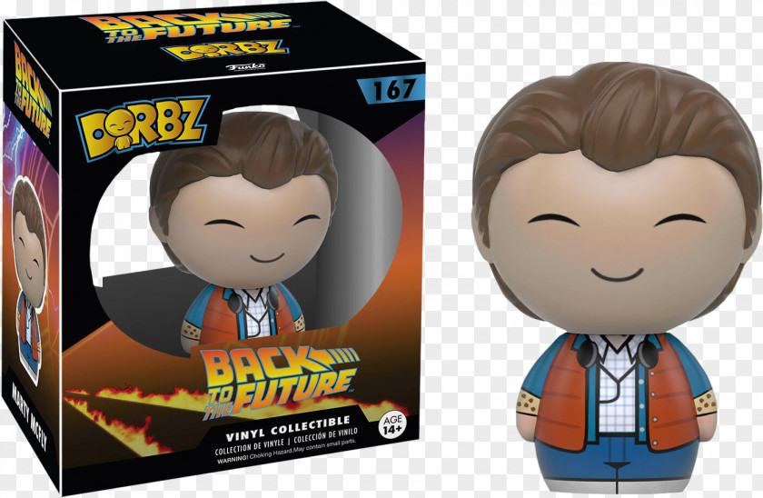 Dr. Emmett Brown Marty McFly Back To The Future Funko Action & Toy Figures PNG