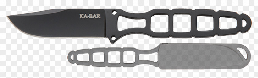 Knife Neck Ka-Bar Skeleton Blade PNG