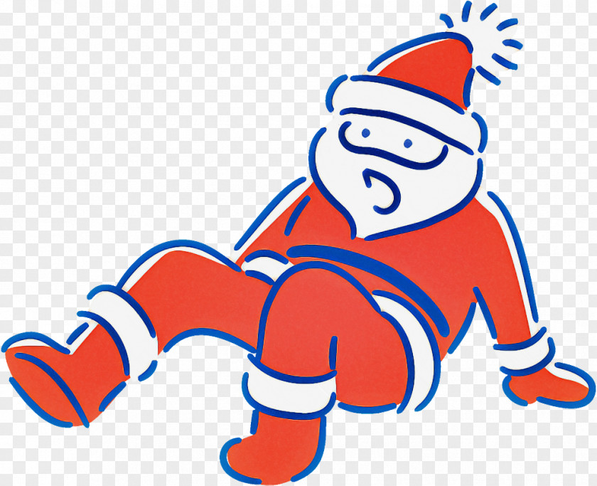 Sticker Santa Claus PNG