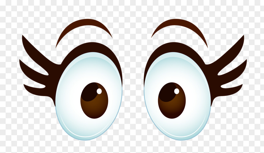 Surprised Eyes Caricature Photography Illustration PNG