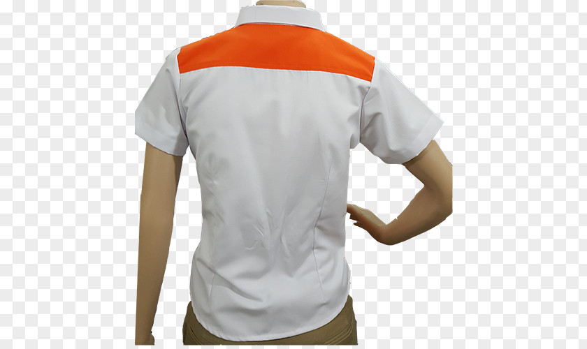 T-shirt Sleeve White Polo Shirt Blouse PNG