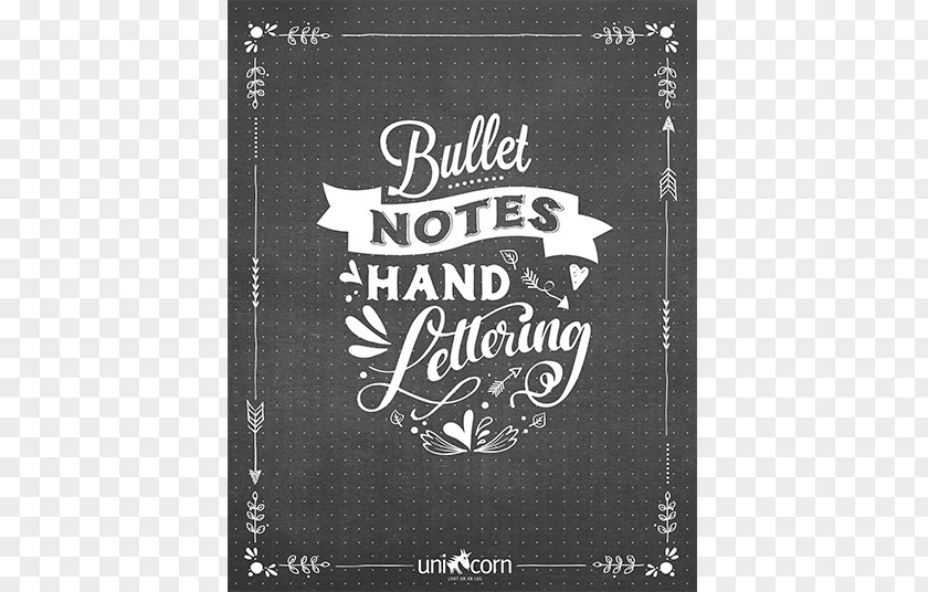 Hand Lettering Book Poster Language PNG