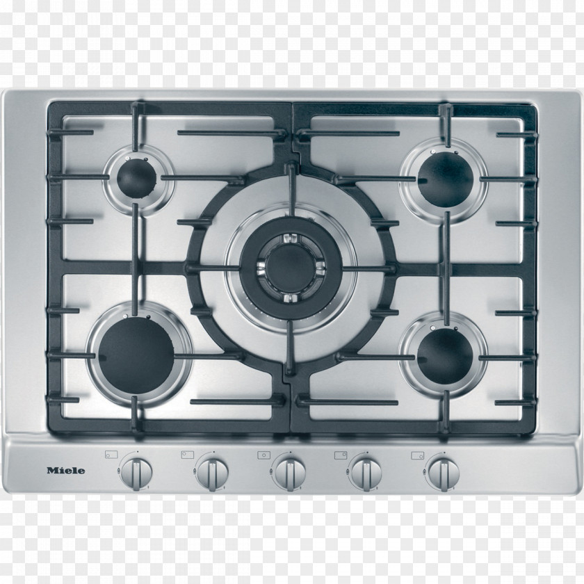 Hob Gas Stove Cooking Ranges Burner Stainless Steel PNG
