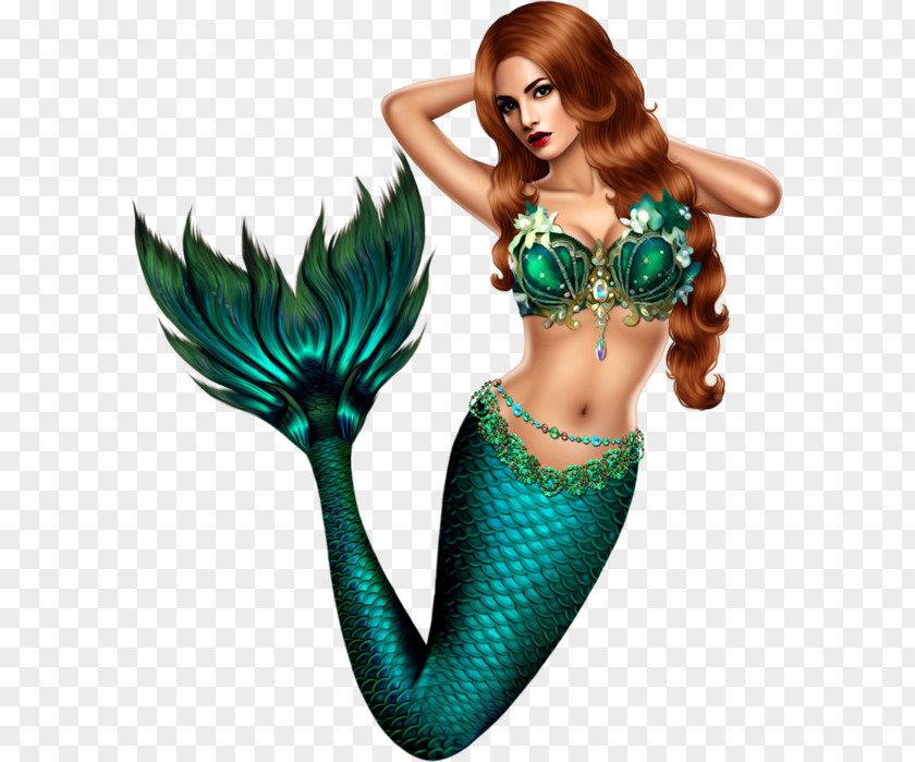 Mermaid Woman Legendary Creature PNG