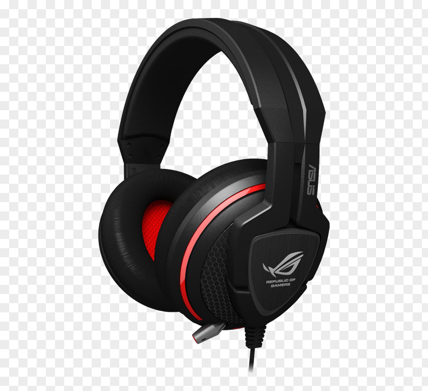 Microphone Headset Headphones Asus Video Games PNG