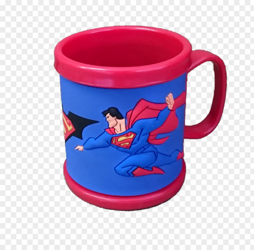 Superman Batman Mug Plastic Cup PNG