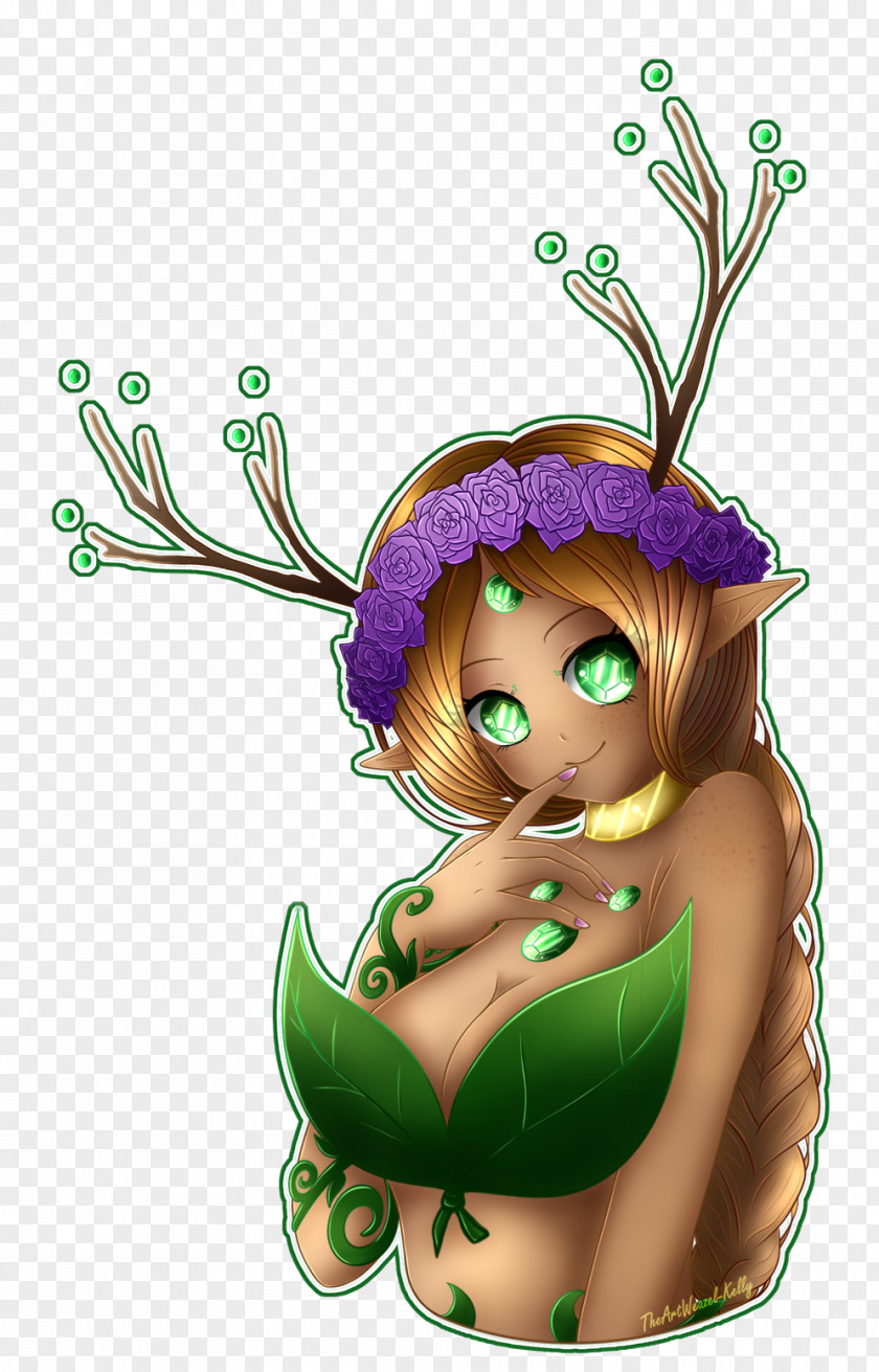 Fairy Leaf Cartoon Antler PNG