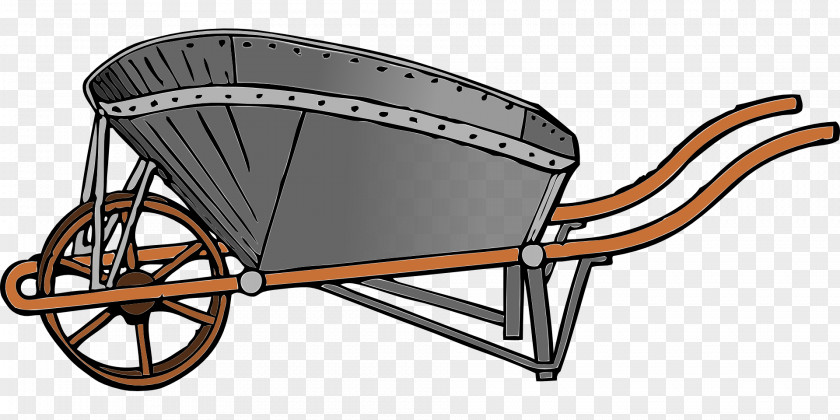 Gardening Wheelbarrow Coal Mining Clip Art PNG