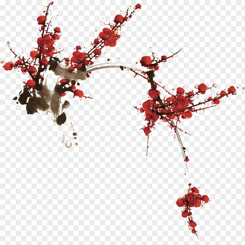 Plum Flower Cherry Blossom Berry PNG
