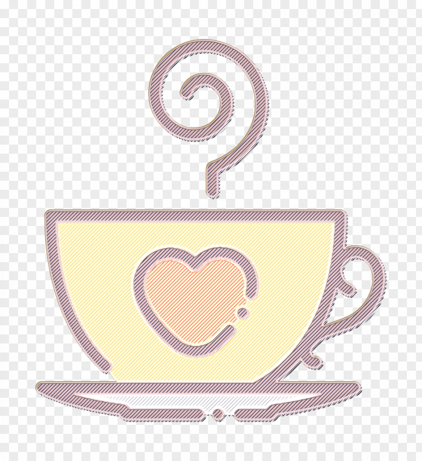 Saucer Tableware Heart Icon Love Marriage PNG