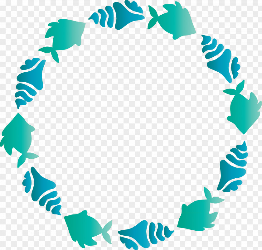 Sea Shell Frame PNG