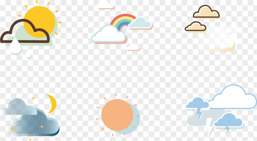 Vector Weather Brand Logo Pattern PNG
