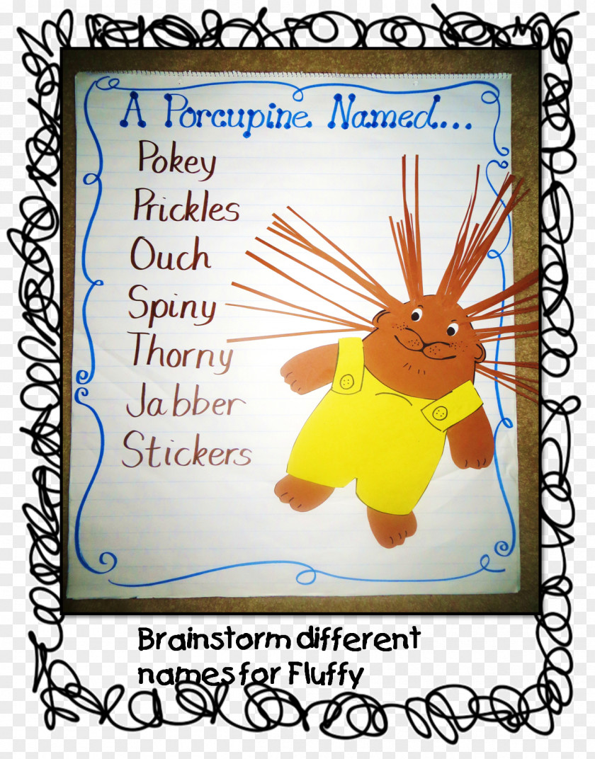 A Porcupine Named Fluffy Surfside Beach Book Oracle Corporation PNG