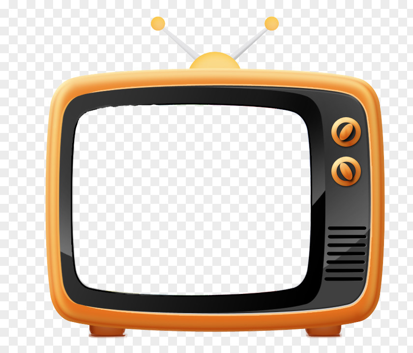 Retro TV Box Television Clip Art PNG