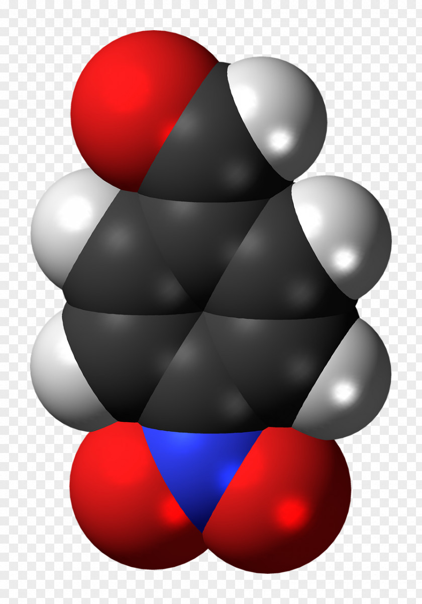 Atom Para-Nitrophenylphosphate Chemical Compound Molecule Space-filling Model Environmental Protection PNG