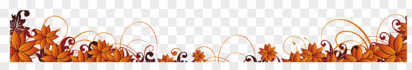 Autumn Flower Creative Side Gratis Computer File PNG