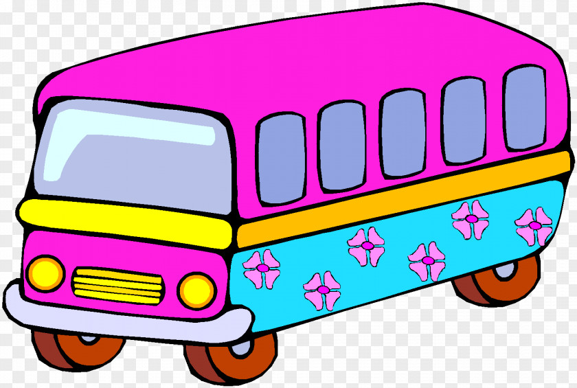Bus School Mode Of Transport Public PNG