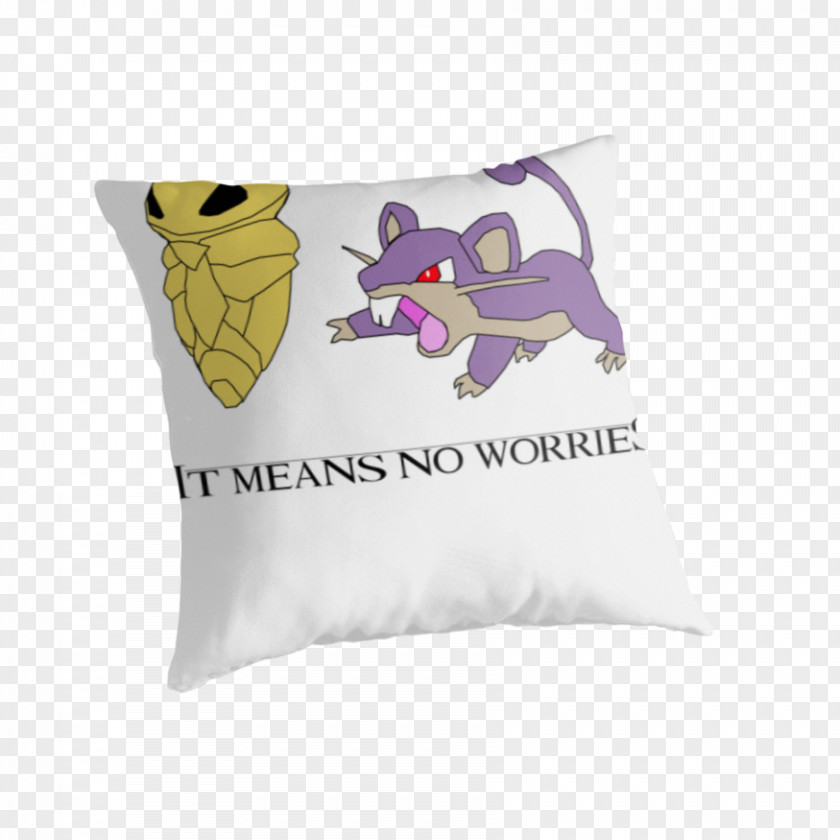 Hakuna Matata Cushion Throw Pillows T-shirt Textile PNG