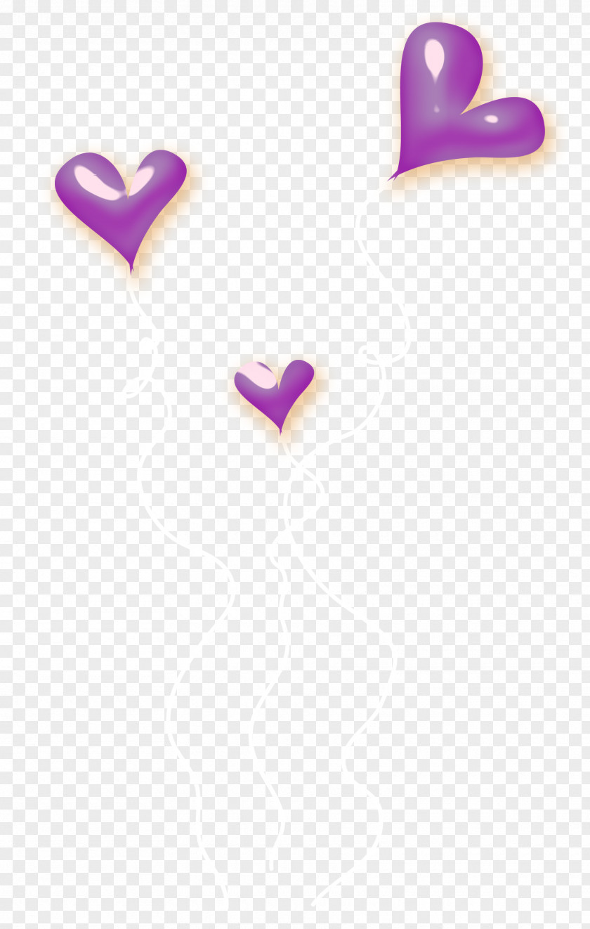 Purple Heart Designer PNG