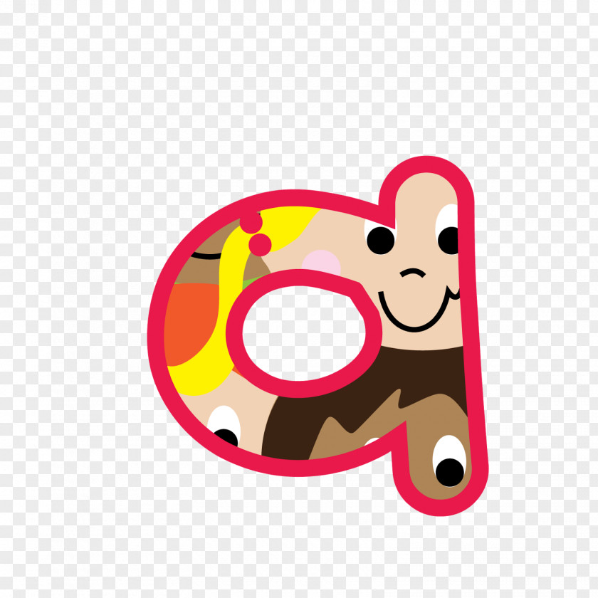 Alphabet Kids Pink M Character Animal Fiction Clip Art PNG