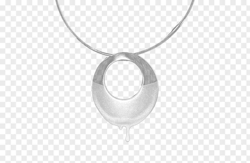 Creative Necklace Silver Body Piercing Jewellery Pattern PNG