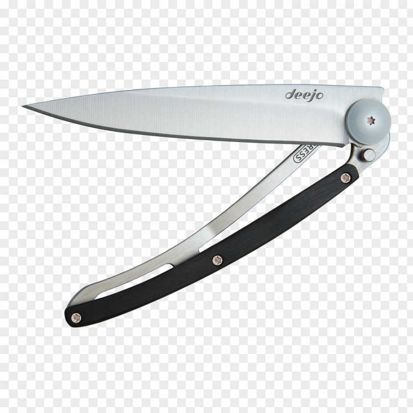 Knife Pocketknife Wood Liner Lock Dalbergia Melanoxylon PNG