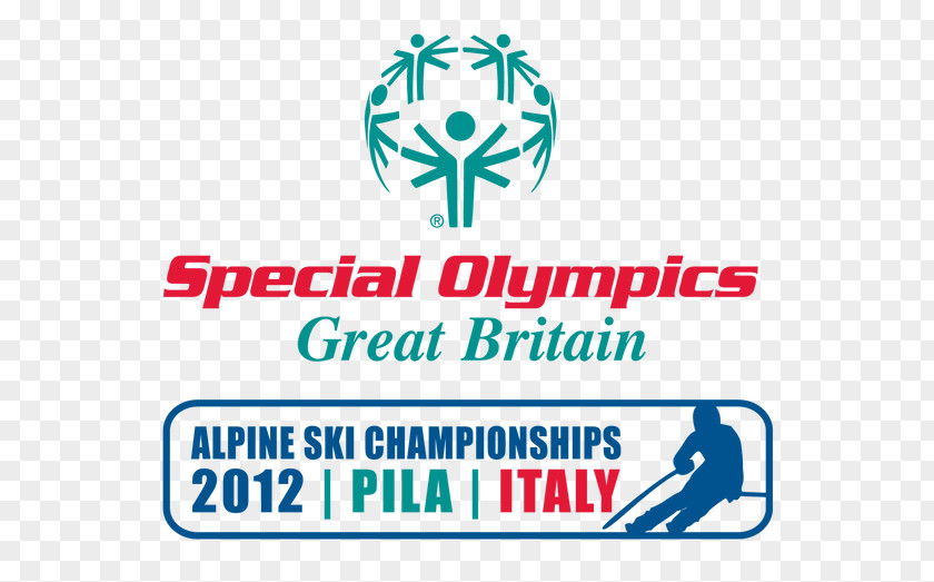 Logo Special Olympics Great Britain Alpine Skiing Organization PNG