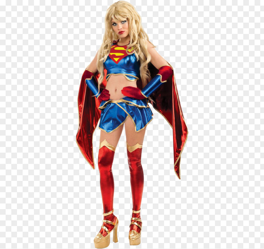 DC Superhero Girls Supergirl Superwoman Kara Zor-El Costume Cosplay PNG