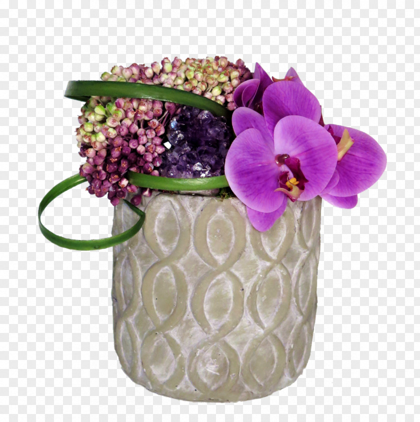Purple Succulents Floral Design Cut Flowers Moth Orchids Floristry PNG