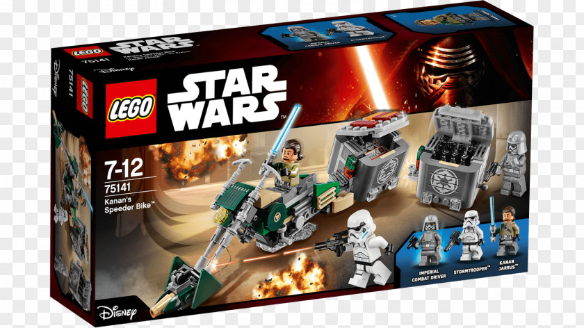 Stormtrooper Kanan Jarrus Kanan's Speeder Bike Lego Star Wars PNG