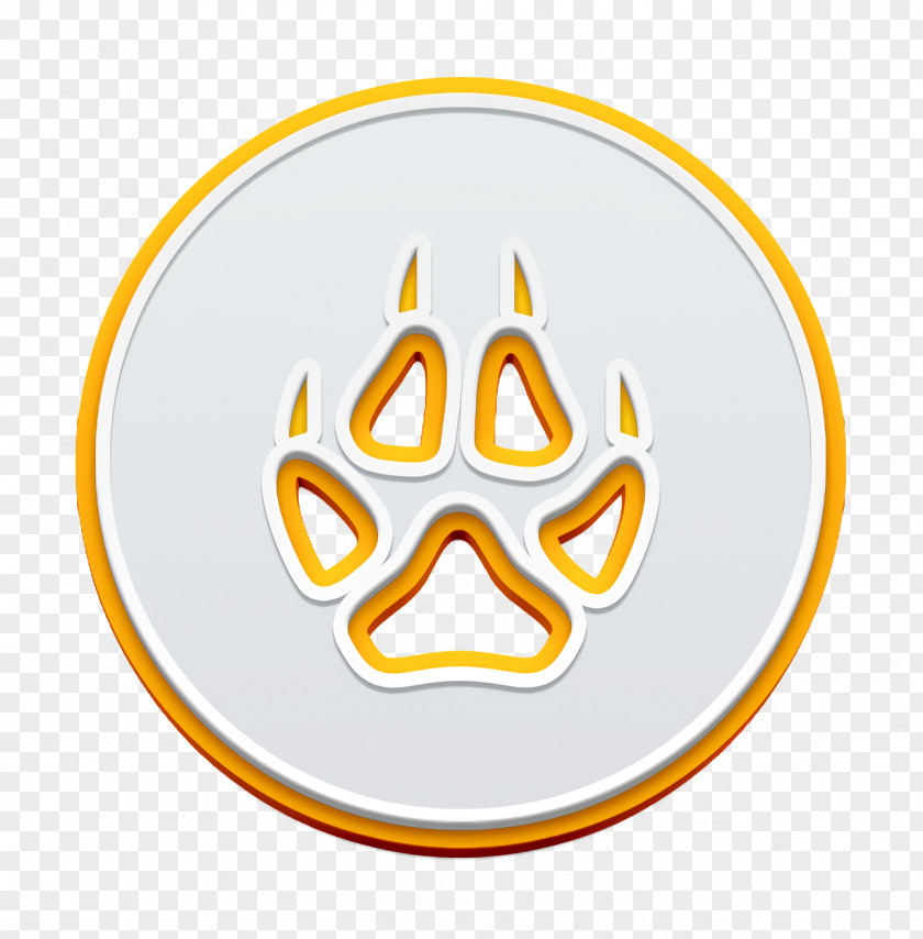 Animals Icon Wolf Pawprint PNG