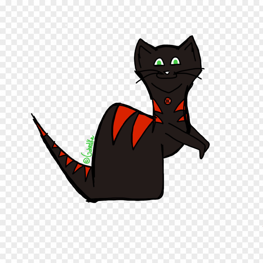 Brightheart Kitten Black Cat Whiskers Drawing PNG