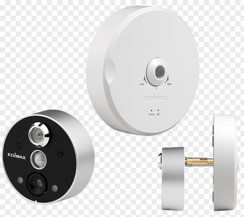 Camera Peephole Door IC-6220DC Smart HD Wi-Fi Pan/Tilt Network With Temperature & Humidity Sensor, Day Night IC-7113W IP Wireless PNG