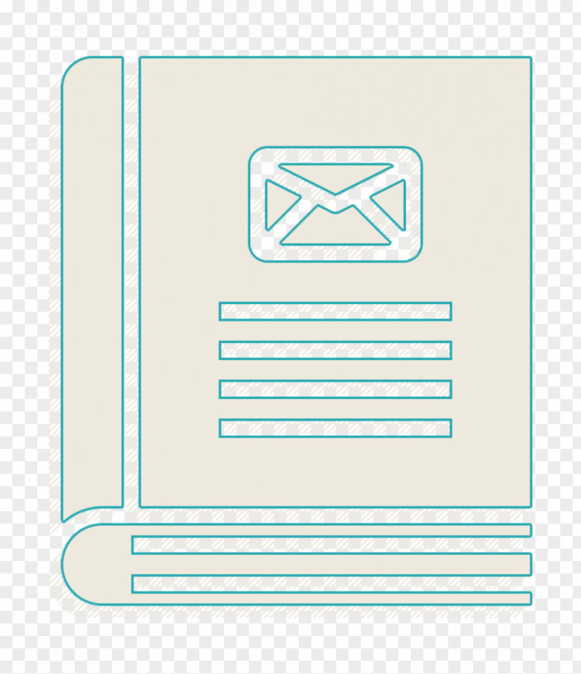 Contact And Message Icon Agenda Book PNG