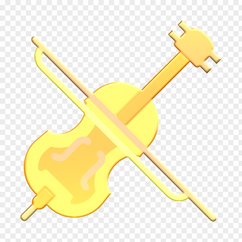 Violin Icon Music Elements PNG