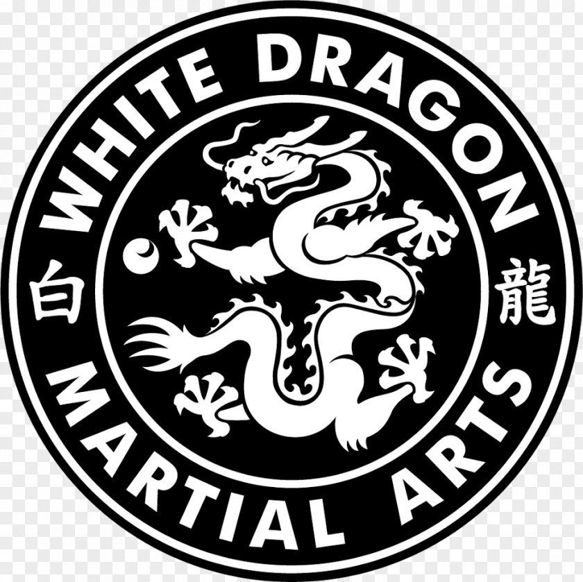 Mira Mesa EmblemMartial Arts Dragon Logo White Martial PNG