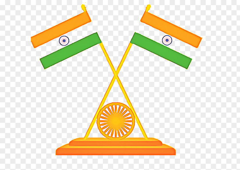 Sign Triangle India Independence Day National PNG