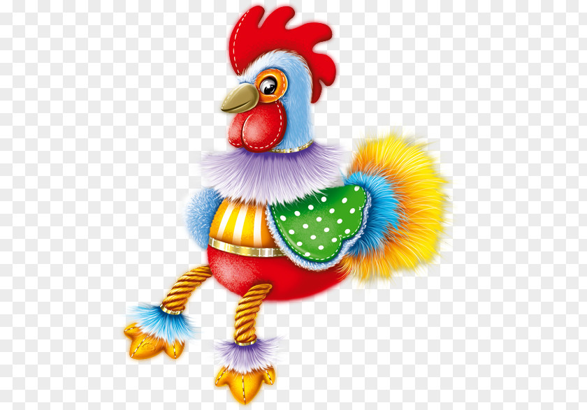 Cartoon Toy Cock Rooster Chicken PNG