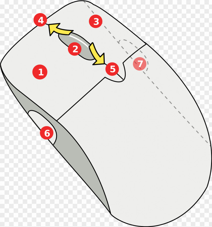 Computer Mouse Button Pointer Clip Art PNG